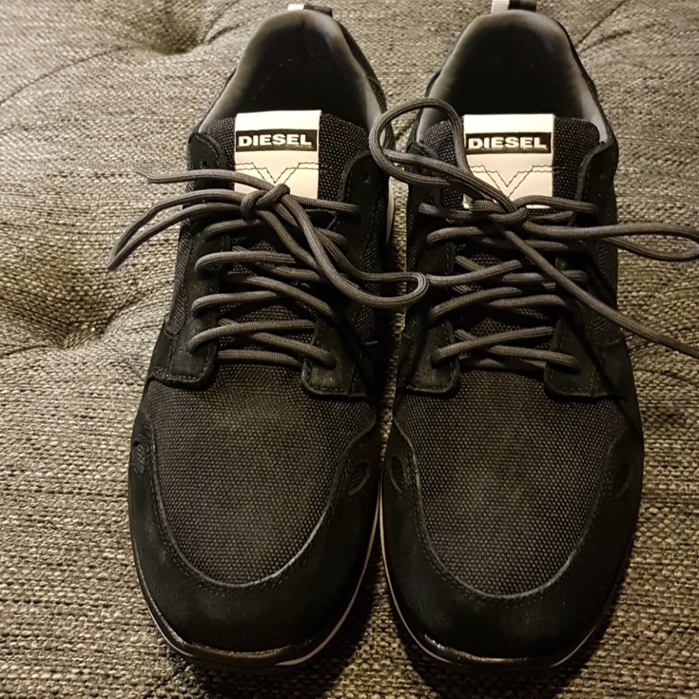 Diesel Black Mens Shoes